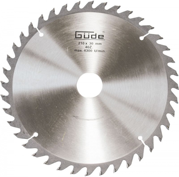 Disc pentru fierastrau circular taiere lemn Guede GUDE55075 O210x30 mm 40 dinti