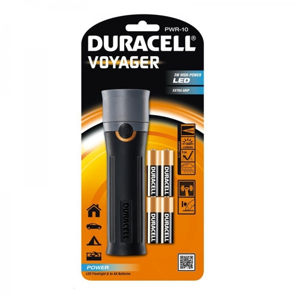 Lanterna LED Duracell DURACELLVOYAGERPWR-10, 188 lm